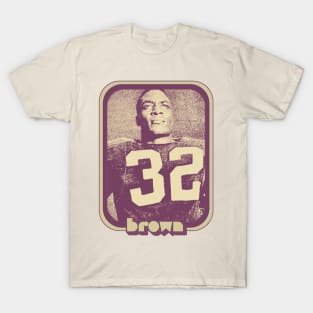 Jimmy Brown / Retro Football Fan Design Gift T-Shirt